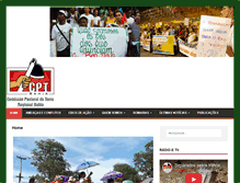 Tablet Screenshot of cptba.org.br